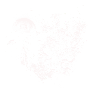 白色水滴水波纹元素