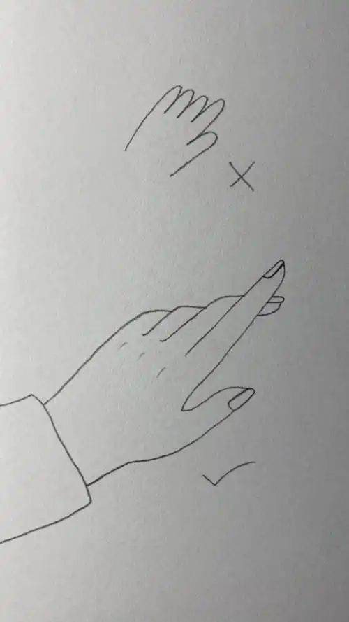 这应该是全网最简单的手背画法吧