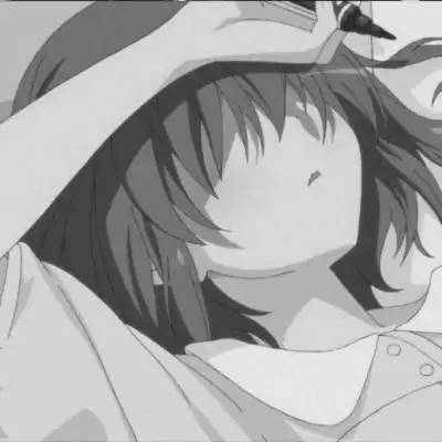 动漫女丧头我不见了那么久你才发现吗