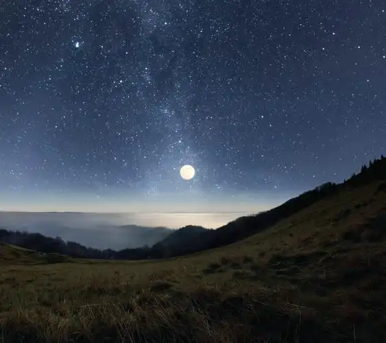 明月星空