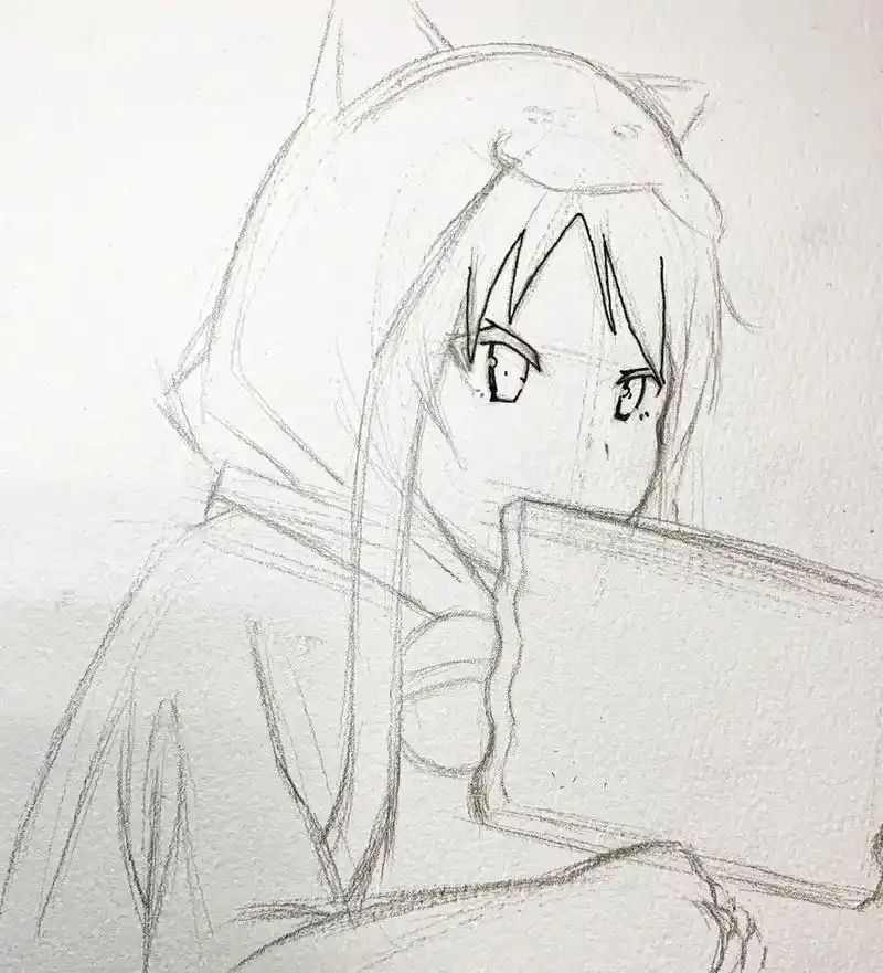 大家情人节快乐#动漫手绘 #情人节快乐 #单身狗 #图文来了 - 抖音