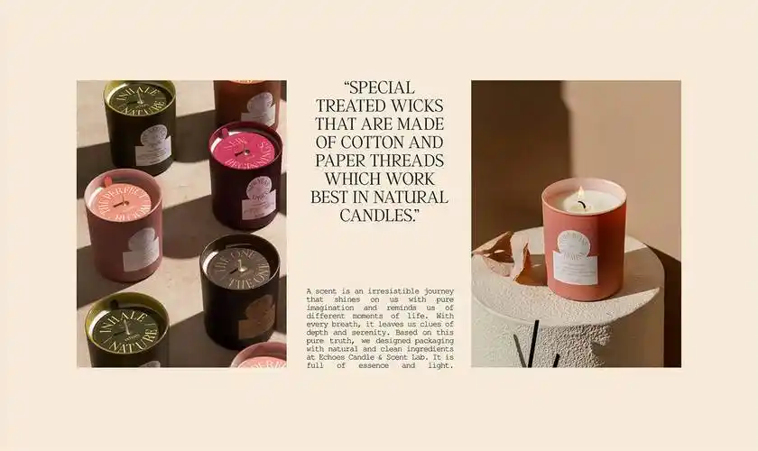 简约高级的香薰包装设计欣赏