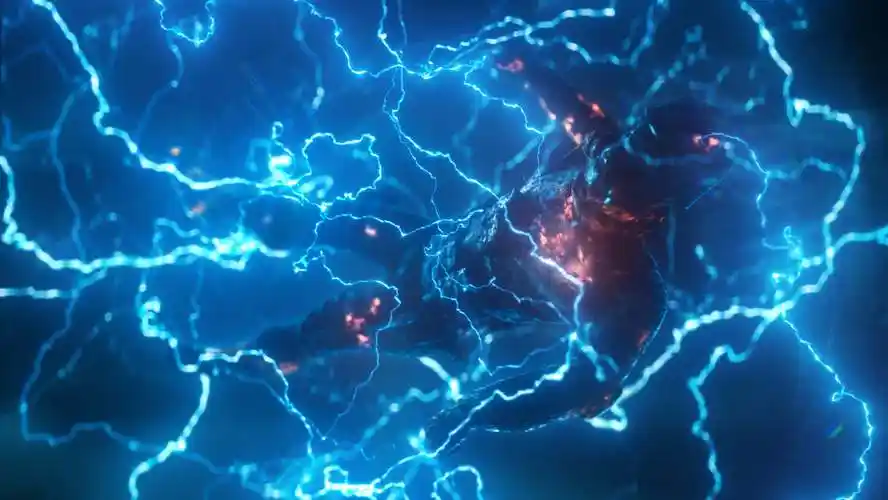 260高质量电弧闪电能量魔法科幻超能力特效合成素材完整版triune