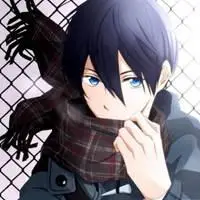 带围巾的动漫男生头像帅气冷漠_微信头像图片大全