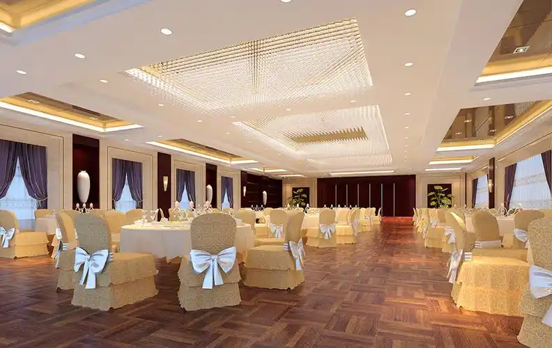 淄博设计酒楼婚宴饭店宴会厅的餐饮装修公司