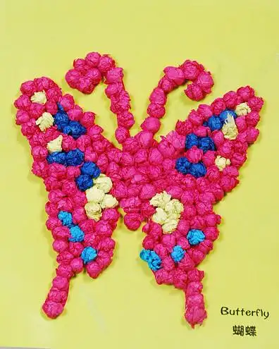 梦童工坊 儿童手工制作 搓纸画 手揉纸粘贴画玩具15款批发