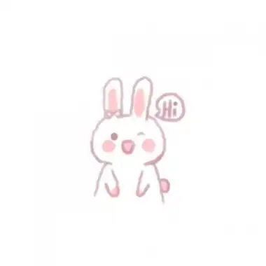 可爱动漫兔子头像高清超萌的小兔子微信头像可爱图片