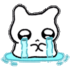 伤心委屈时用流泪小兔子表情包