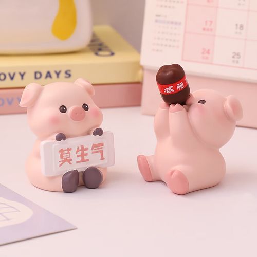 办公桌摆件解压可爱桌面小情绪稳定莫生气装饰品玩偶生日礼物 莫生气