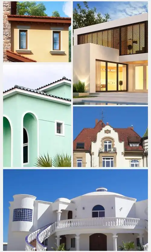 外墙漆防水防晒户外自喷油漆涂料别墅自刷白色灰色米黄色室外墙漆定制