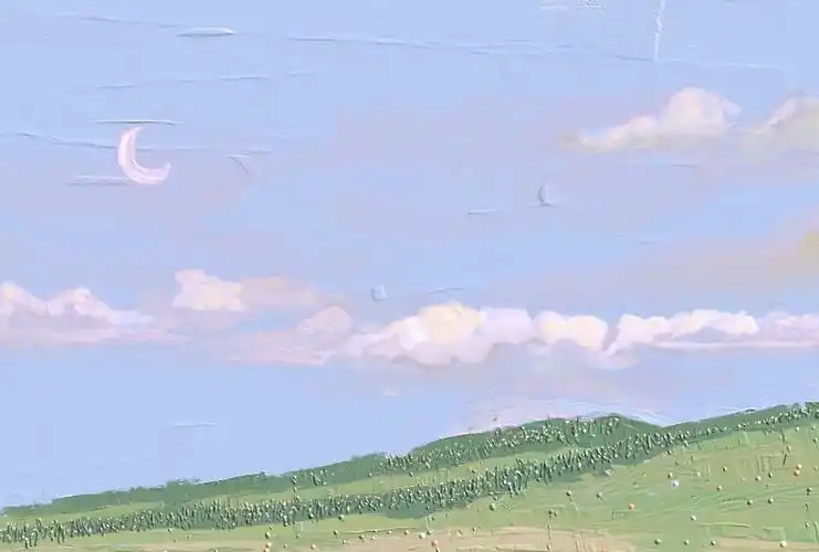 治愈系油画风ipad高清壁纸