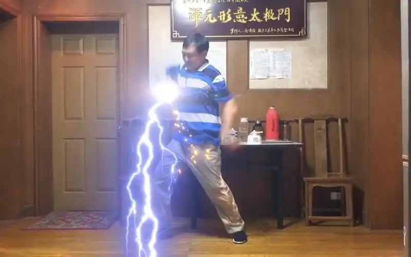 马保国老师闪电五连鞭特效