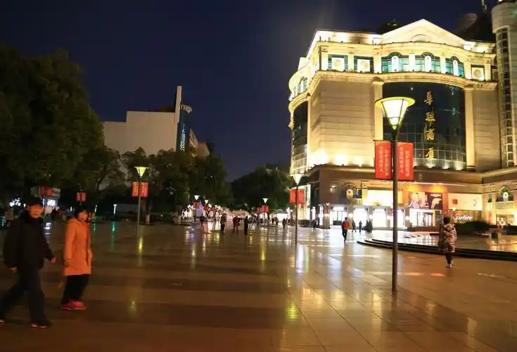 2018年12月18日江阴步行街夜景拍摄