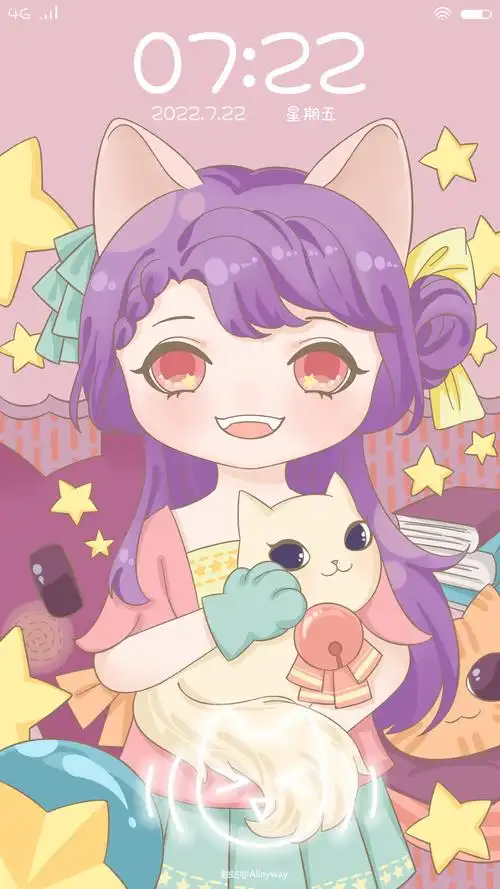 q版小猫咪手机壁纸