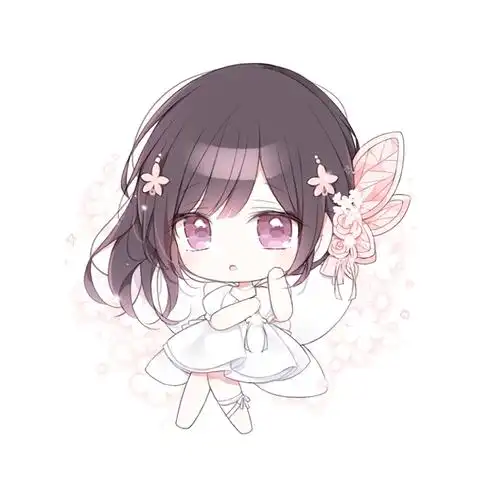 超级可爱的q版二次元女生头像,萌翻了