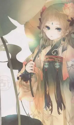 二次元中国风,仕女