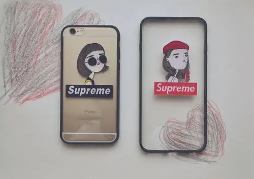 【橙子耳朵自制手机壳】闺蜜iphone手机壳 小清新 文艺 可爱 手机壳