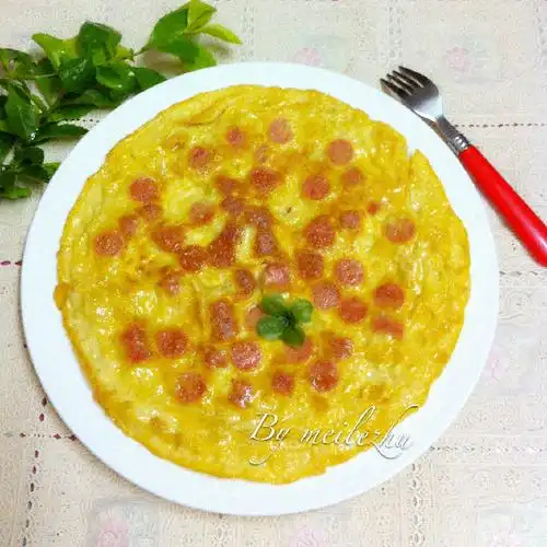 让人惊艳的--【火腿肠煎鸡蛋】