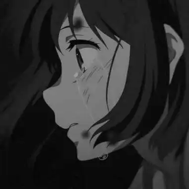 伤感流泪动漫女头像伤感的头像女生绝望哭泣动漫图片