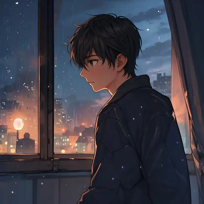 伤感男生抽烟08氛围头像