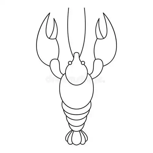 龙虾的简笔画 简笔画图片大全-蒲城教育文学网