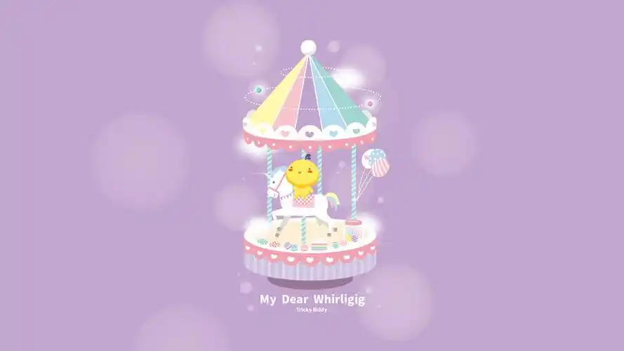 油爆叽丁少女心电脑壁纸