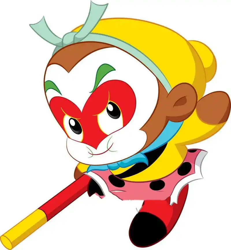 幼儿园西游记孙悟空卡通主题墙素材原图 幼儿园环创卡通系列素材 孙