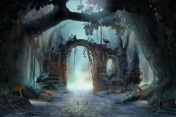 奇幻童话森林景观