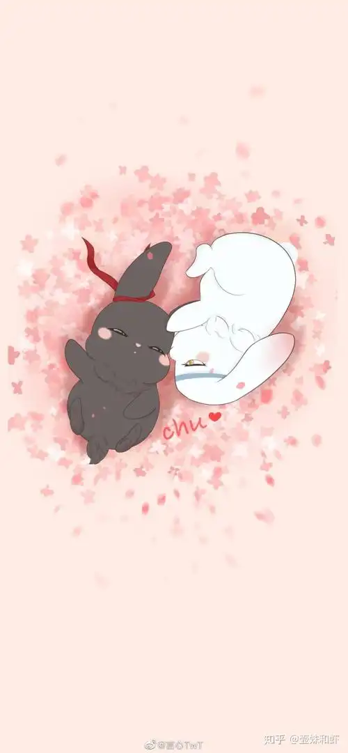 有没有可爱的忘羡兔子图推荐