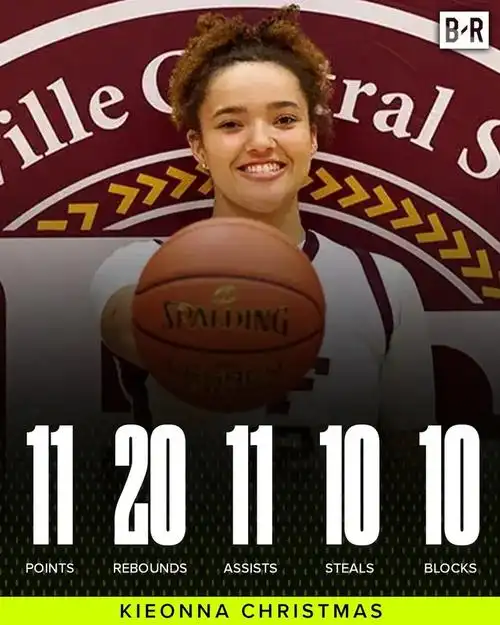 美国高中篮球第13个五双圣诞姐砍1120111010