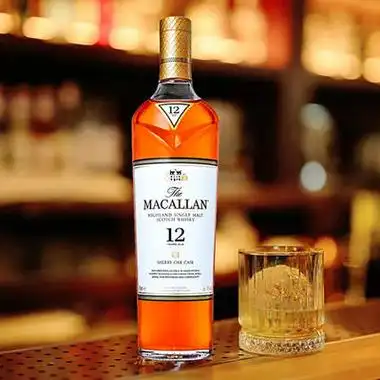 88vipmacallan麦卡伦12年雪莉桶单一麦芽苏格兰威士忌40vol