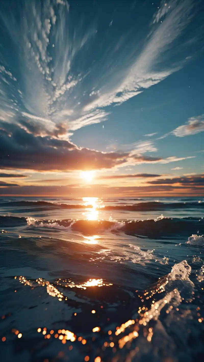 98抖音超火!iphone海浪壁纸来啦95