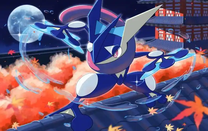 2022年宝可梦tcg插画大赛300强参赛作品揭晓甲贺忍蛙篇