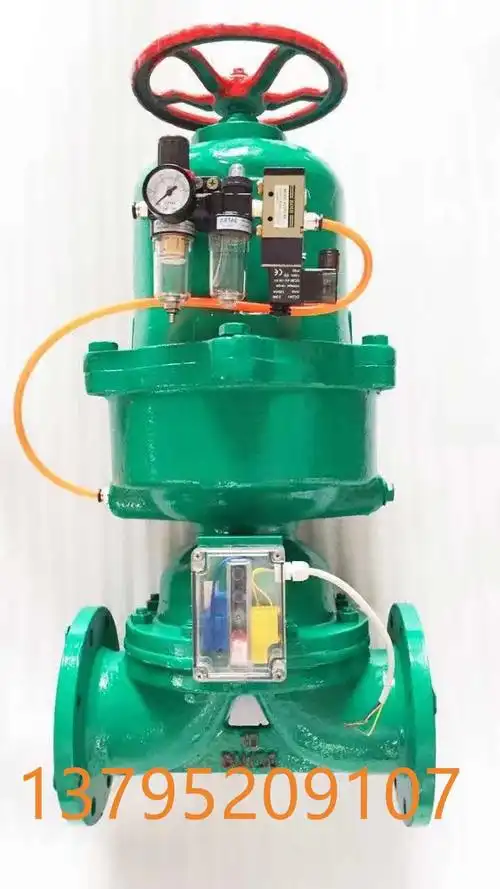 g6b41j-10/16带三联件 开关信号反馈 国标常闭式气动衬胶隔膜阀