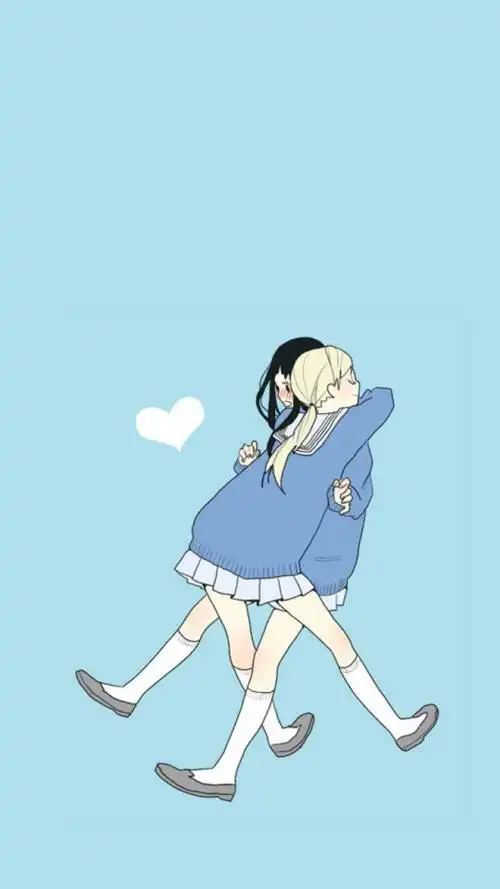 动漫 闺蜜 壁纸