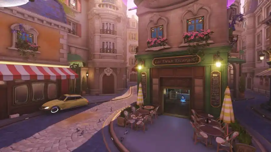 《守望先锋》"巴黎"海量截图 智械歌姬露娜充满魅力