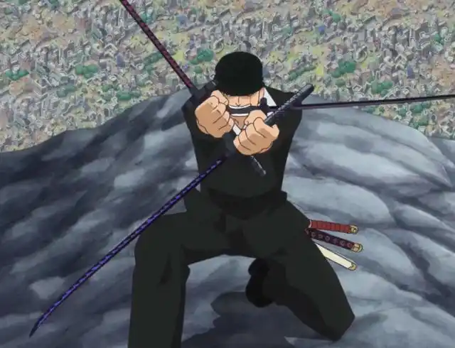 三千世界:三千世界是索隆的必杀绝招之一,一般来说敌人都会被这招秒杀