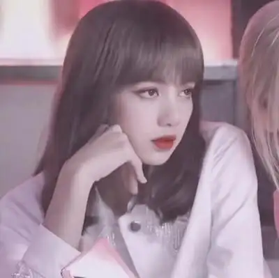 lisa rosé闺蜜头像二传注明桃苑原截白荨