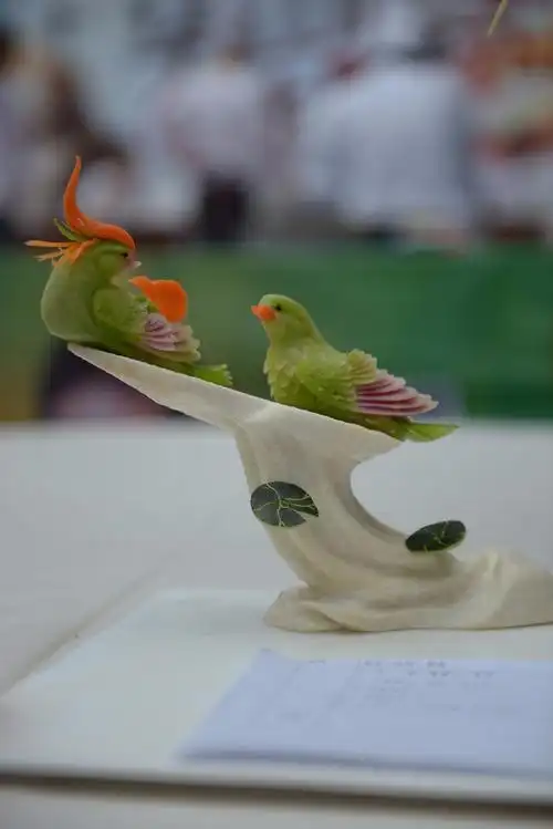 雕刻鉴赏华山论剑技能大比武总决赛菜品集锦