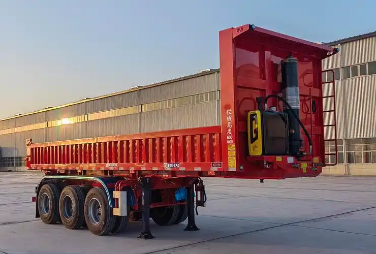 鑫金骏牌ztv9400zzxh自卸半挂车