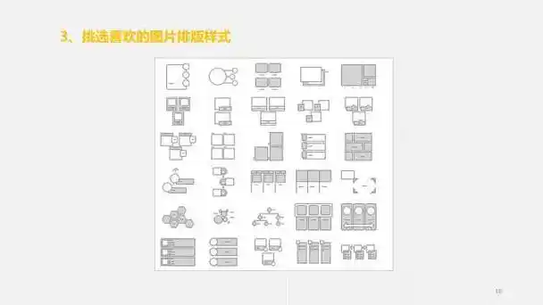 比如下面这些排版案例,就是通过图片版式快速实现的,只需要3秒就