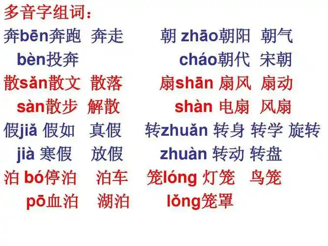 关于哗的多音字组词的信息