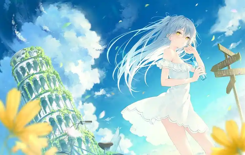 sky-原创ベアトップワンピース-触站