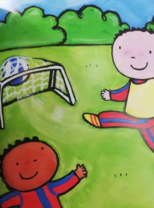 最美绘本馆---今日绘本故事《足球运动员》