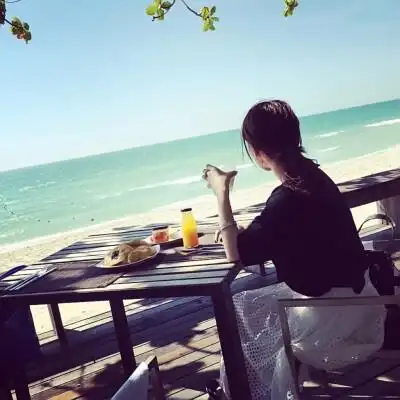 文艺范小清新#女生 背影 头像