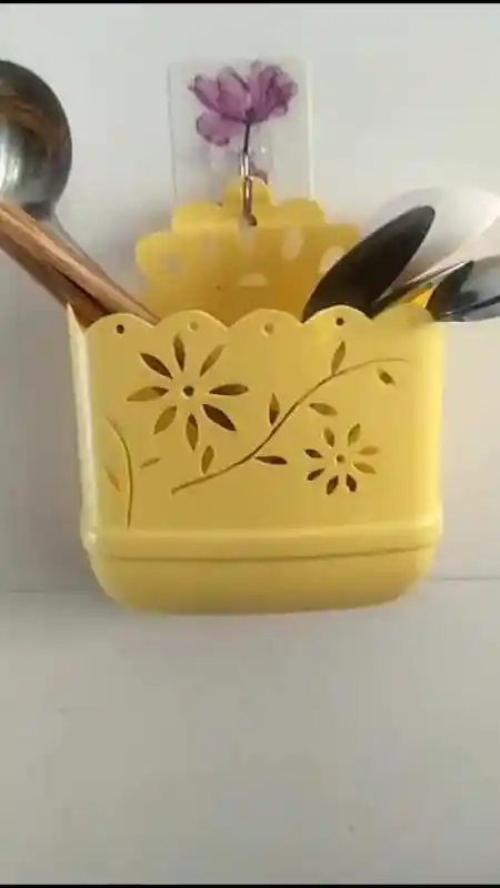 变废变宝,洗洁精瓶做的筷子笼和收纳盒,简单实用