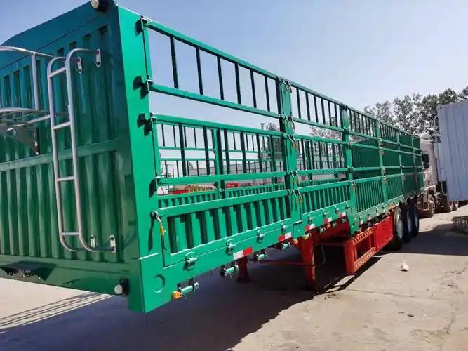 【13米仓栏半挂车,挂车手续齐全】图片