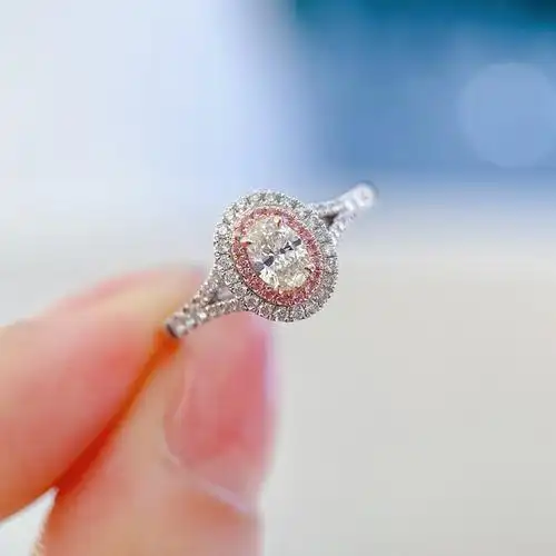 围钻y形戒臂群镶豪华款 18k金戒托_钻托钻戒定制中心 - 我爱钻石网