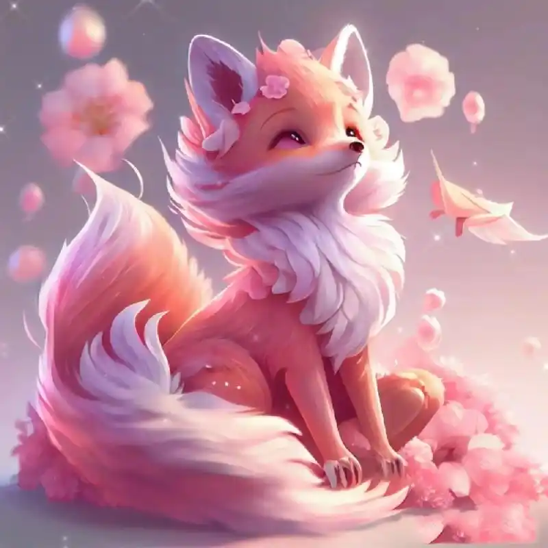 九尾狐头像"可爱"(3)