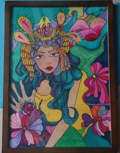 2020-2021装饰绘画选修课优秀作品在线展